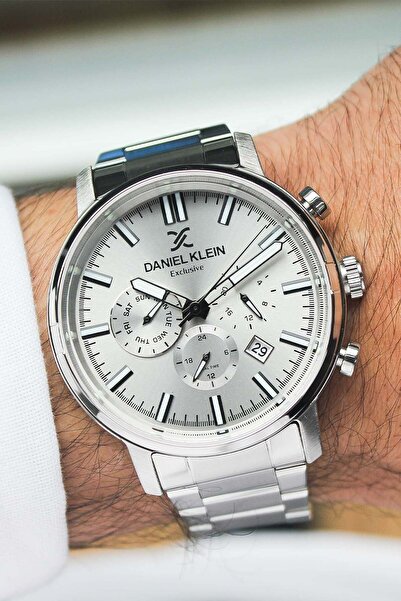 Daniel Klein Dk440126 Men's Steel Band Wristwatch