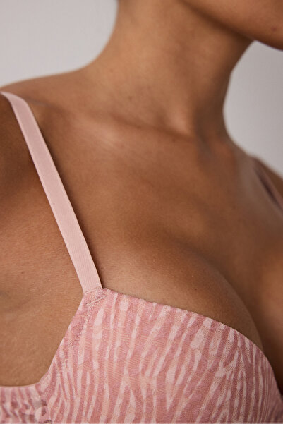 Penti Világos rózsaszín színű Daylift Lace Gatherer Underwire melltartó