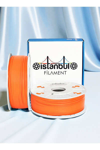 İSTANBUL FİLAMENT 3D Baskı PLA Filament Pastel Turuncu 1 Kg Ø 1,75mm ± 0,05 Mm