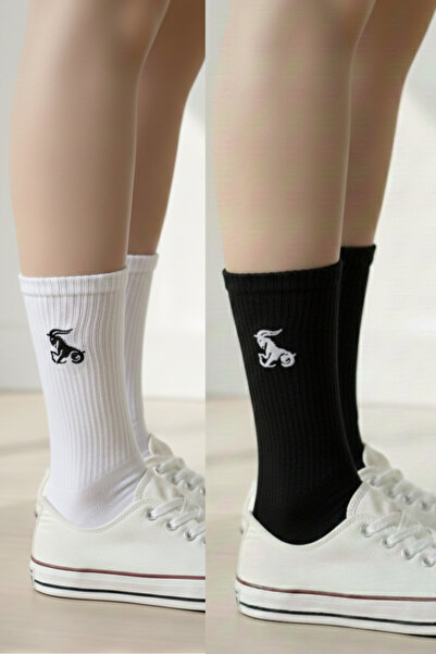 AYDK Козирог Бродирани астрологични ежедневни летни и зимни памучни унисекс ч...