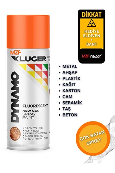 MZF SPREY BOYA AHŞAP-METAL-PLASTİK- RÜTUŞ- BOYASI