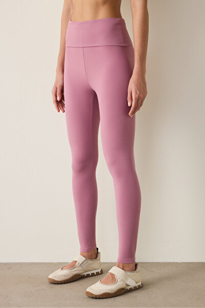 Penti Pink High Waist Foldable Leggings