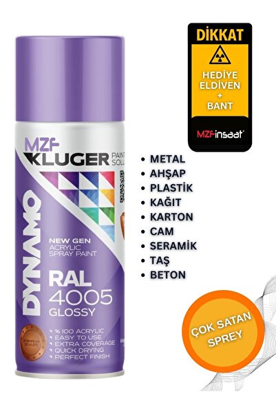 MZF SPREY BOYA AHŞAP-METAL-PLASTİK- RÜTUŞ- BOYASI