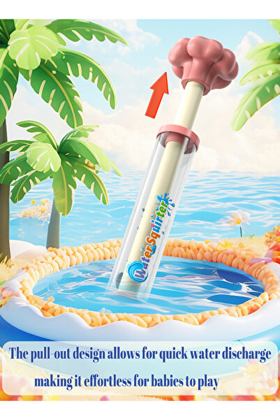 Generic Leon Home 4 Piece Kids Water Blasters Soakers Water Gun Set for Outdoor Summer Fun, Beach, Pool & Ba