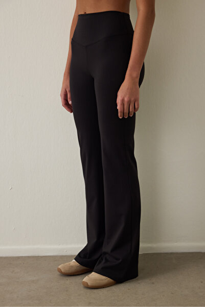 Penti Black High Waist Flare (Flared Pants