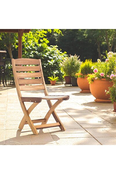 ReHome Mirage İroko Kolsuz Sandalye