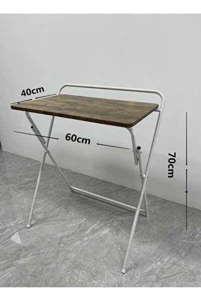Raffine Small Folding Table for Kitchen or Living Room Simple and Easy to Store Side Table