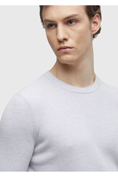 Ramsey Ліла Велосипедний комір Плоский в'язаний трикотажний светр з вовняною сумішшю