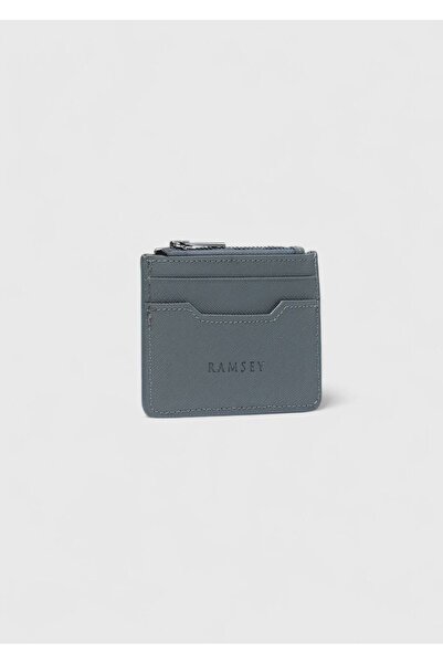 Ramsey Anthracite Cowhide Card Holder