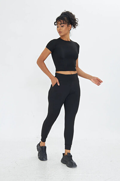 Lesa Wear Yüksek Bel Toparlayıcı ve Sıkılaştırıcı Likralı Jogger Eşofman Altı...