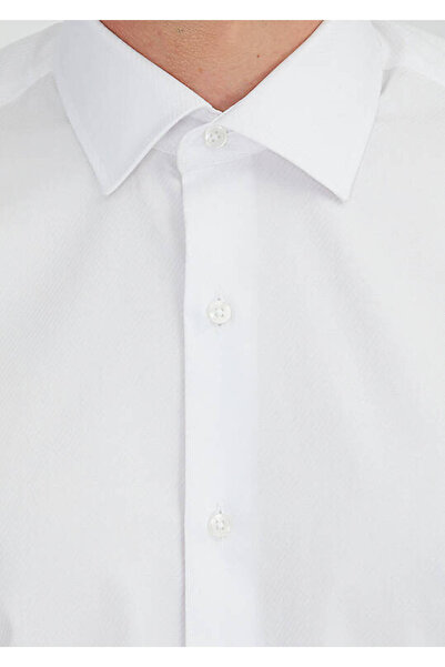 Ramsey White Regular Fit Woven Classic 100% Cotton Shirt