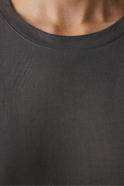 Penti Anthracite Crew Neck Modal T-Shirt