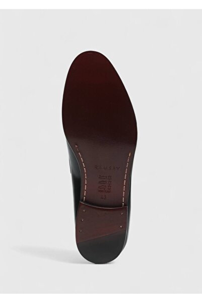 Ramsey Black Leather Classic Loafer