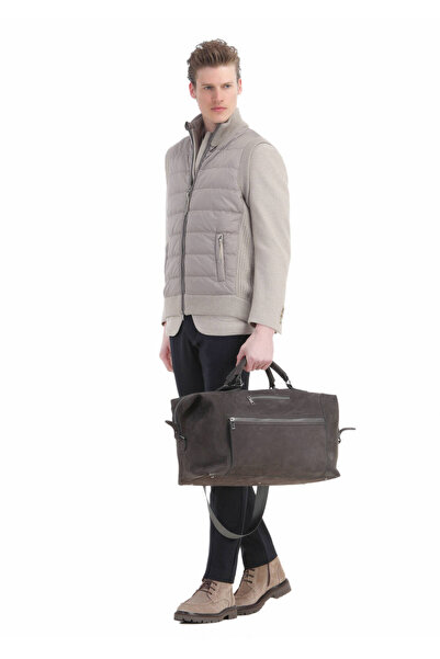 Ramsey Μπεζ Πλεκτό Γιλέκο Θεσσαλονίκης