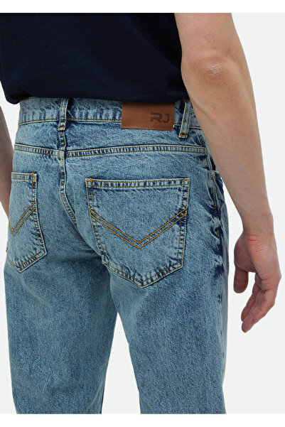 Ramsey Indigo Regular Fit Denim - 100% βαμβακερό παντελόνι