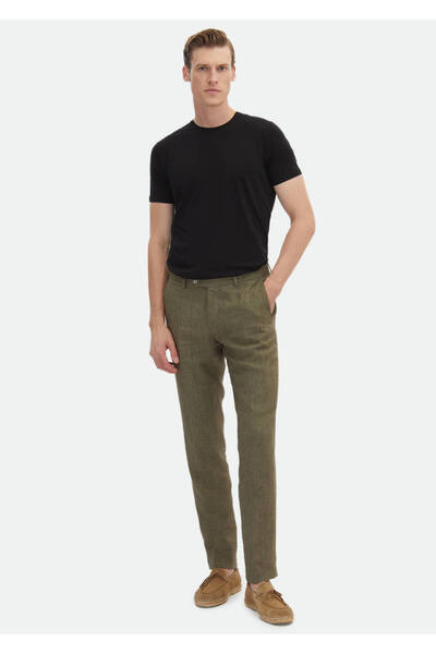 Ramsey Μαύρο απλό βαμβακερό μπλουζάκι