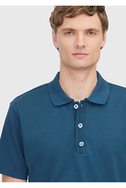 Ramsey Μπλουζάκι από 100% βαμβάκι με λαιμόκοψη πόλο