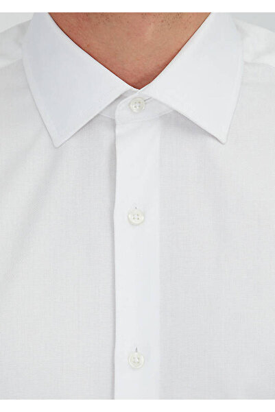 Ramsey White Regular Fit Woven Classic 100% Cotton Shirt