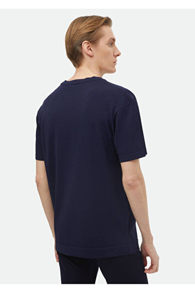 Ramsey Велосипедна комір синій трикотаж