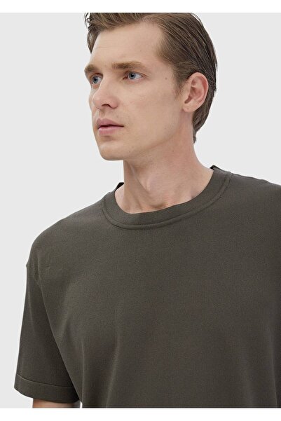 Ramsey Хакі велосипедна комір пряма в'язка трико