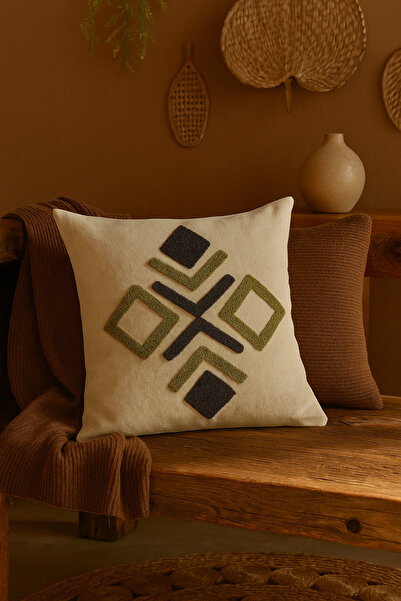 Binna Soft Geometric Pattern Punch Throw Pillow