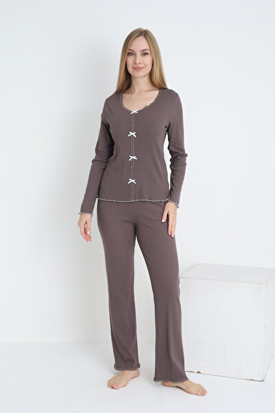 Cotpark Women's 100% Cotton Stretch Fabric Pajama Set 30466