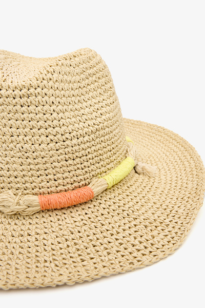 Penti Merlin Naturel Hasır Şapka