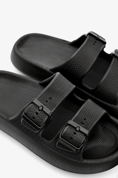 Penti Eva Μαύρες Παντόφλες