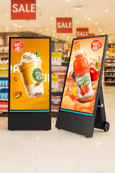 Grand City Media شاشة LCD خارجية | مقاس 43 بوصة