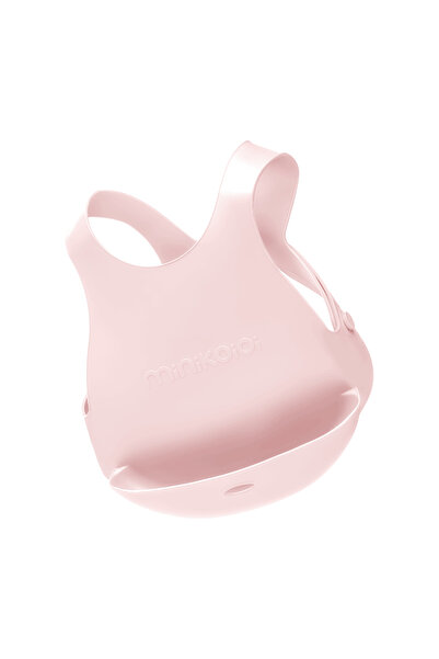 MinikOiOi - Silicone Flexi Bib - Pink