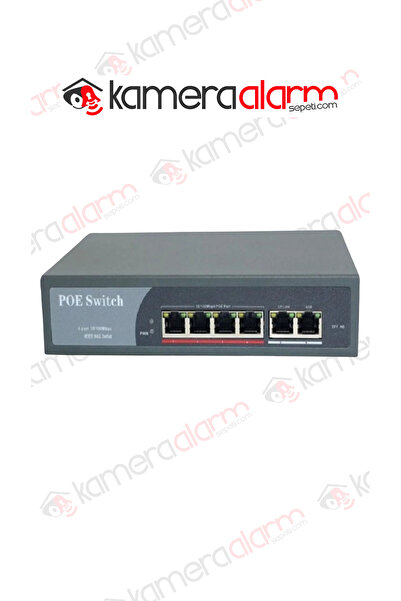 Rose PoE Switch 4 Port Poe Switch + 2 Port Uplink Port