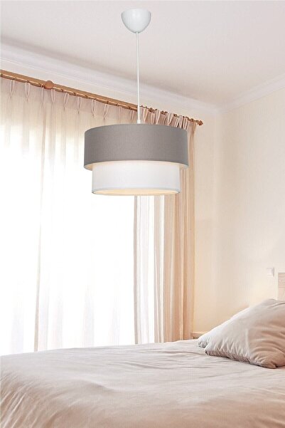 Emg DesiGn Kumaş Başlık 2 Katlı Pasta Avize Yatak Odası Çocuk Odası