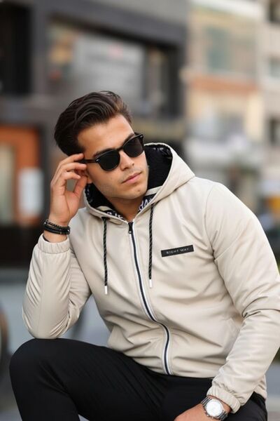 comstar Чоловічий водонепроникний плащ з капюшоном, кишенями та підкладкою з хутра