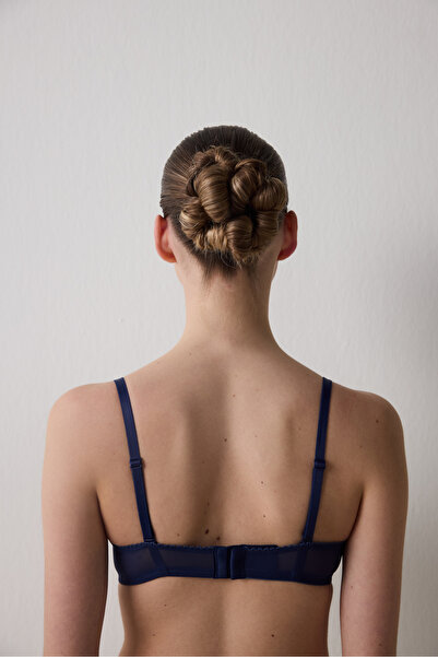 Penti Σουτιέν Heart Broderie Navy Blue