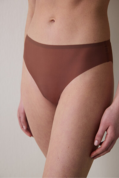 Penti Zerogaram - Invisible Light Brownslip Panties
