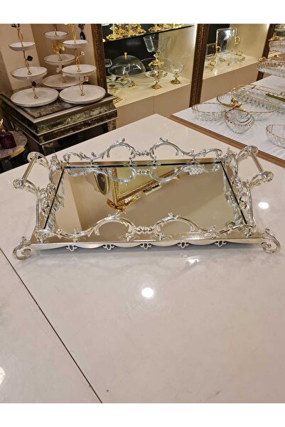 Genel Markalar KLASİK TEPSİ GÜMÜŞ