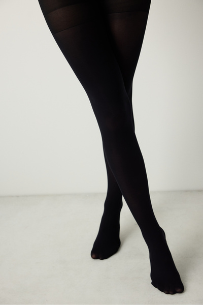 Penti Silhouette Schwarze blickdichte Strumpfhose