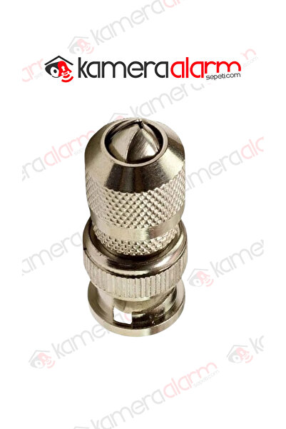 Genel Markalar Güvenlik Kameraları Için Gümüş Bnc Konnektör 1adet