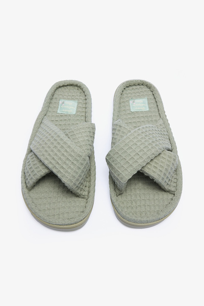 Penti Iris Khaki Slippers