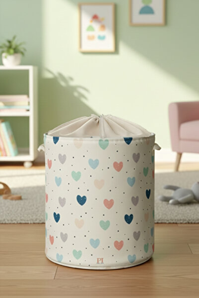 PH Prendi Home Health Mesh Multi-Purpose Toy Storage Box Laundry Basket Folding Organizer Basket 37X40