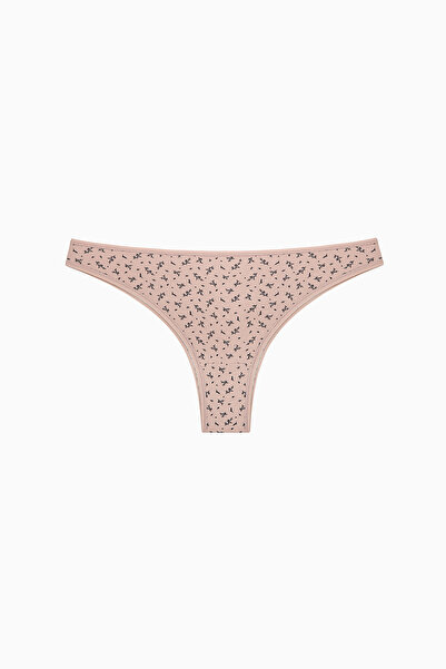 Penti Earth Tone Leaves Multicolor 3-Piece Brazilian Panties