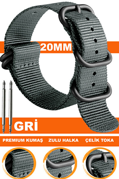 COBRA سوار ساعة من نسيج الناتو مقاس 20 ملم من القماش الأحفوري-Welder-Casio-Se...