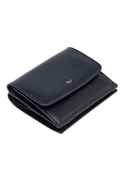 Tergan Lacivert Hakiki Deri Erkek Cüzdan - S1CE00001649-H86