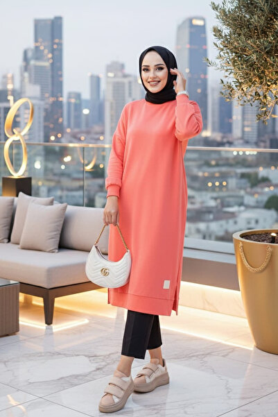 Neva Style Coral Hijab Tunic 30645Mr