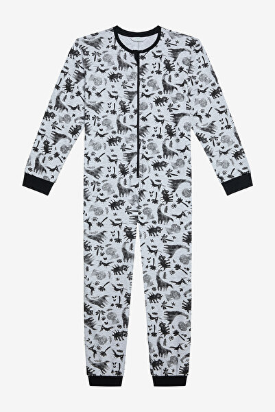 Penti Chlapecký divoký světle šedý overal