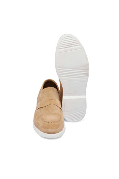 Tergan Kum Hakiki Süet Deri Erkek Loafer - E24I1AY56784-A84