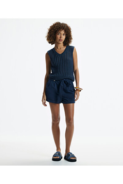 Yargıcı Kemer Detaylı Bermuda