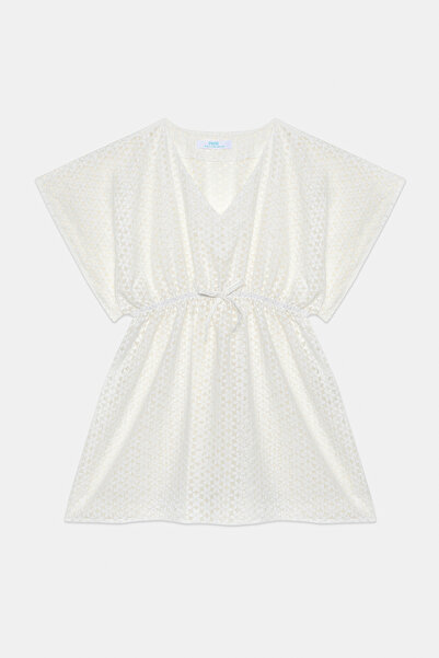 Penti Young Girl Lace Lace White Kaftan