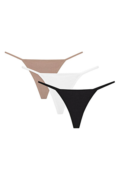 Penti New Basic Multicolored 3 String Panties
