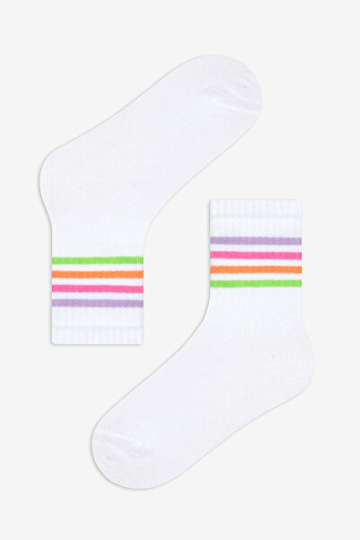 Penti Комплект чорапи за тенис от 2 части Girl - Color Lines